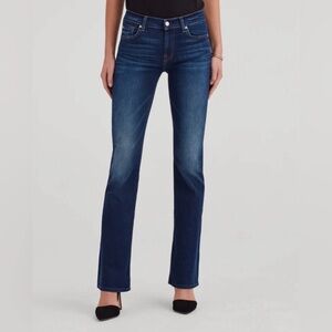 7 FOR ALL MANKIND Blue Bootcut Jeans